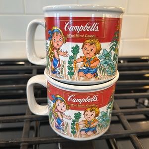 Set of Campbells Soup Mug Vintage 1993